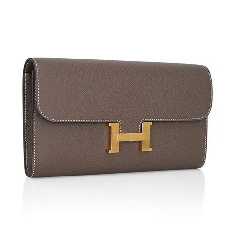 hermes constance long wallet review|Hermes constance wallet with strap.